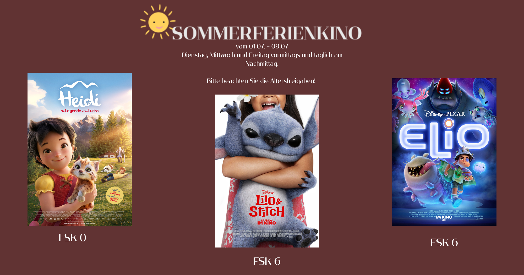 SOMMERFERIENKINO