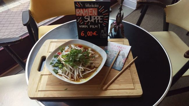 Am Mittwoch, den 19.06. gibt es zum Film "Ramen Shop" ab 19:30 Uhr leckere Ramen Suppe a la METROPOL.