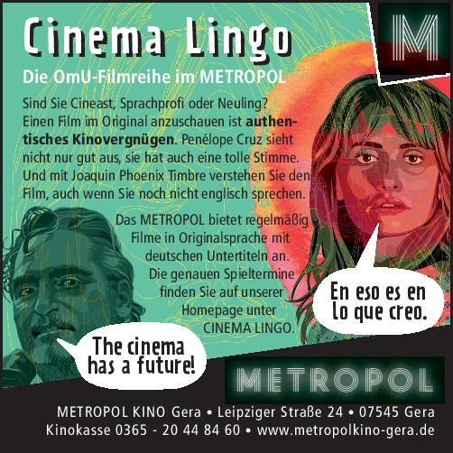 Cinema Lingo