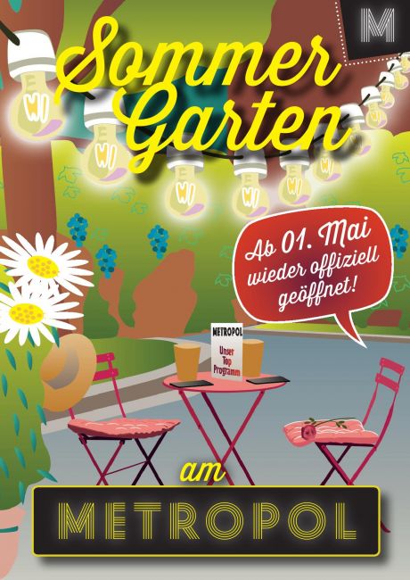 Sommergarten Eröffnung Mai