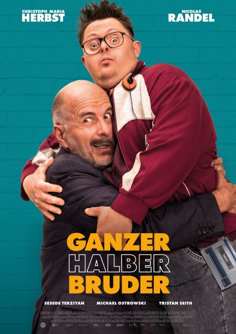 Filmplakat Ganzer Halber Bruder