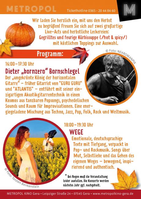 Flyer Herbstfest