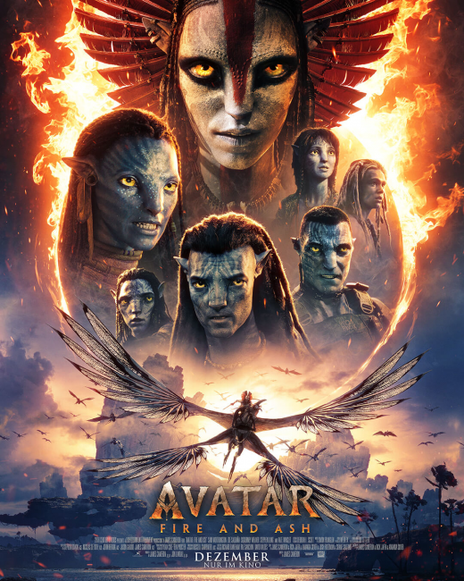 Filmplakat Avatar: Fire and Ash